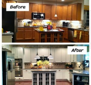 Cabinet refinishing Denver 