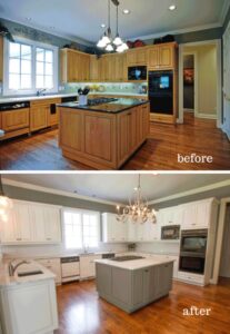 Cabinet refinishing Denver