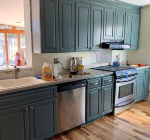 Cabinet refinishing Denver