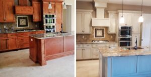 Cabinet refinishing Denver