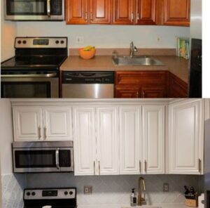 Cabinet refinishing Denver