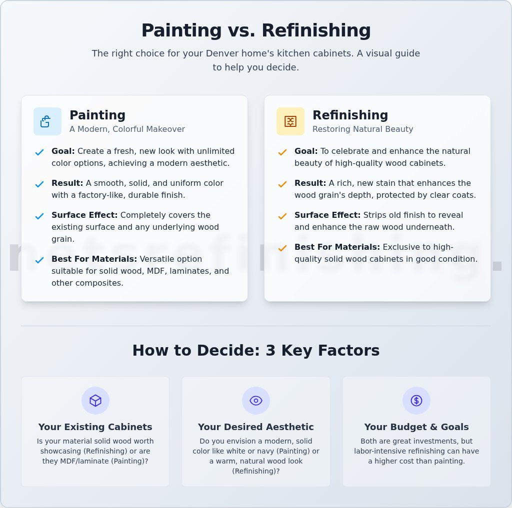 Cabinet Painting and Refinishing Denver: The Ultimate Guide