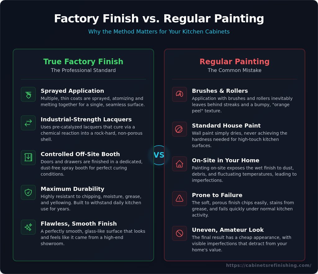 Factory Finish Cabinets Denver: A Guide to a Flawless, Durable Transformation