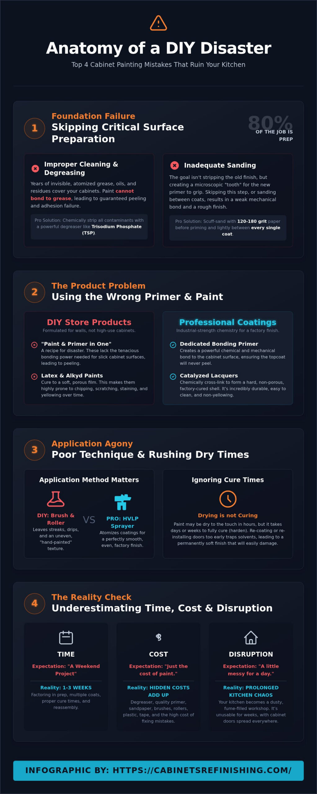 10 Critical DIY Cabinet Painting Mistakes to Avoid for a Flawless Finish