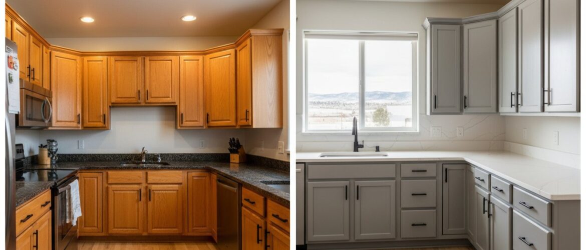 Cabinet Refinishing Before and After Denver: Real Kitchen Transformations