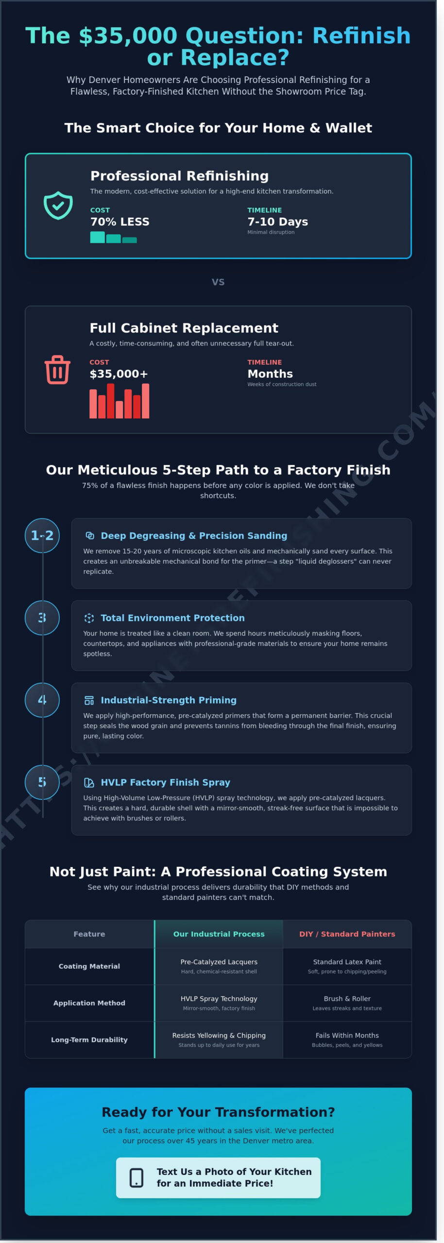 Cabinet Refinishing Before and After Denver: Real Kitchen Transformations