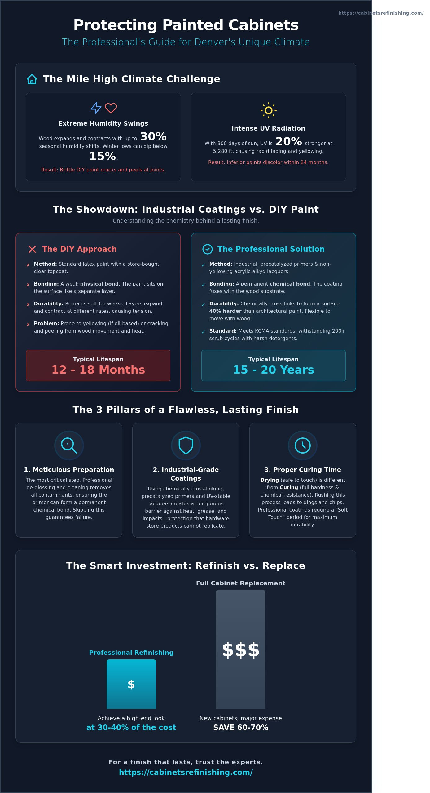 How to Protect Painted Cabinets: A Denver Homeowner’s Guide to Lasting Durability