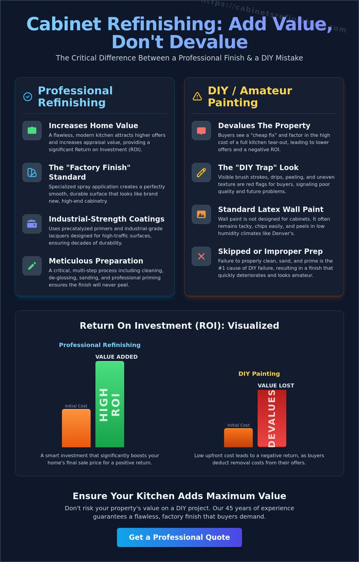 Does Painting Cabinets Devalue a Home? Denver Real Estate & Refinishing Guide (2026)