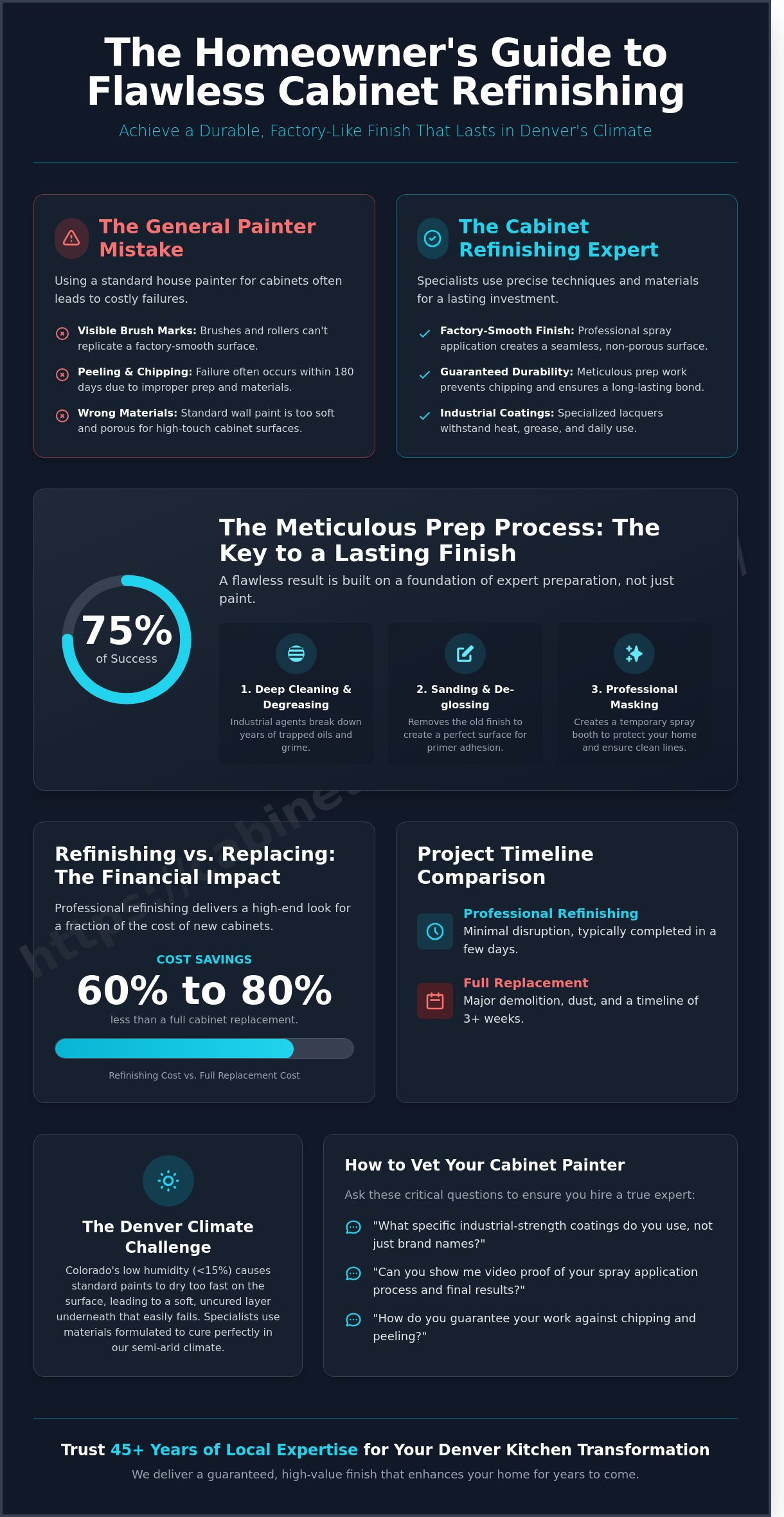 Finding the Best Cabinet Painters in Denver: Your 2026 Guide to a Factory Finish