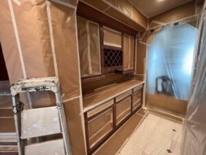 Cabinet painting in the Denver metro areas