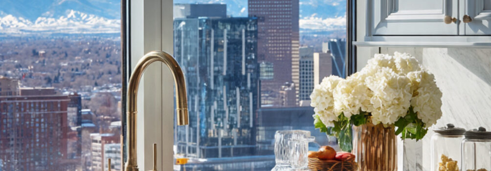 Cabinet painting, Denver, factory finish