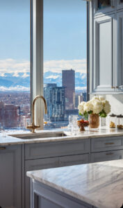 Cabinet painting, Denver, factory finish