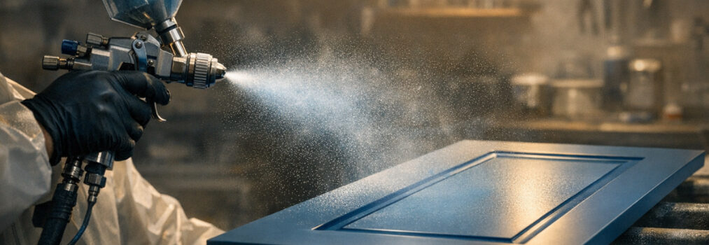 Custom cabinet, painting and staining in Colorado