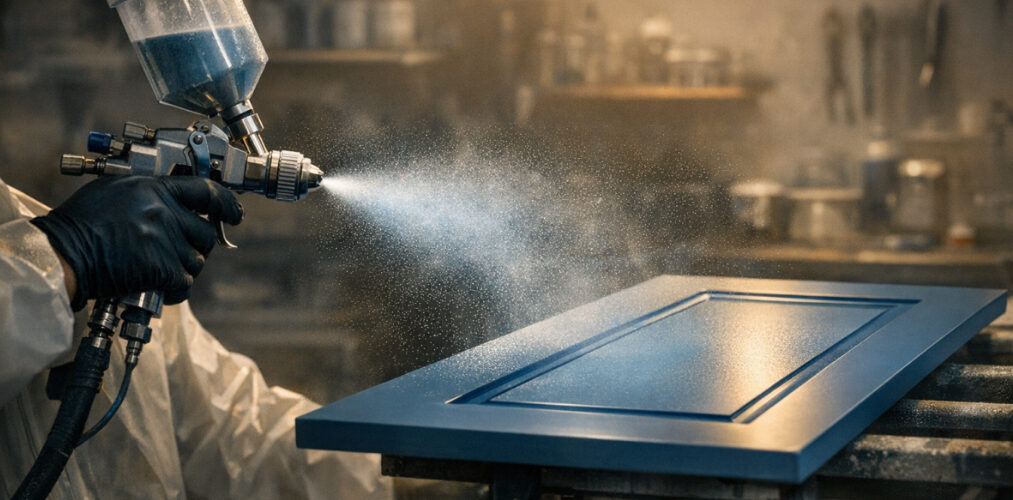 Custom cabinet, painting and staining in Colorado