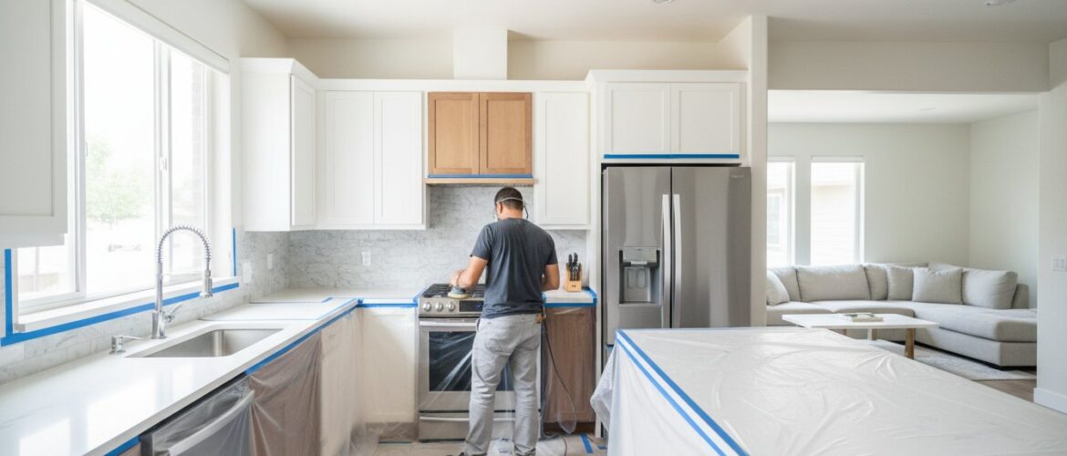 Professional Cabinet Painting Prep Work in Denver: The Secret to a Flawless Factory Finish