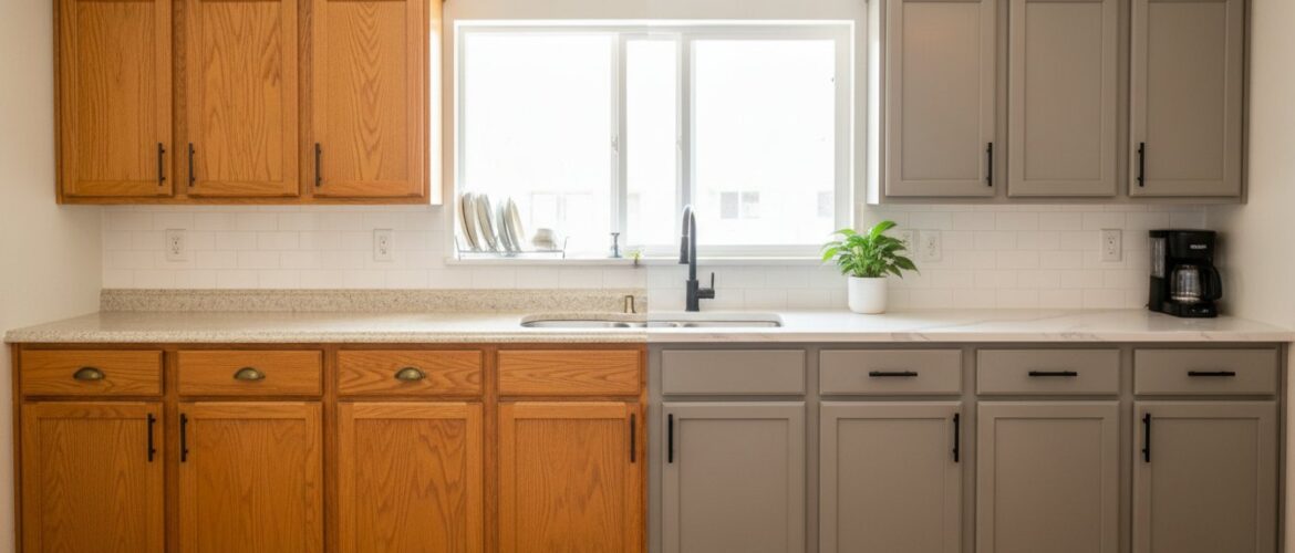 Updating 90s Oak Cabinets: Professional Refinishing Secrets for Denver Homeowners