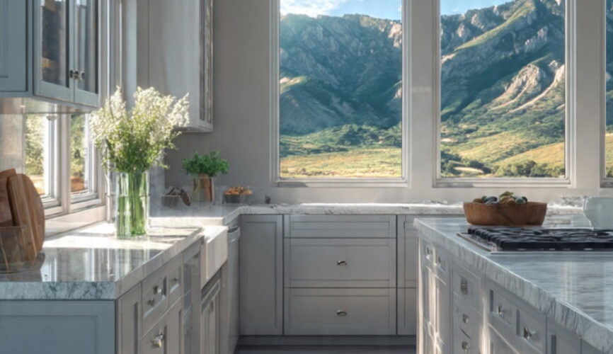 Durable cabinet paint giving a factory finish