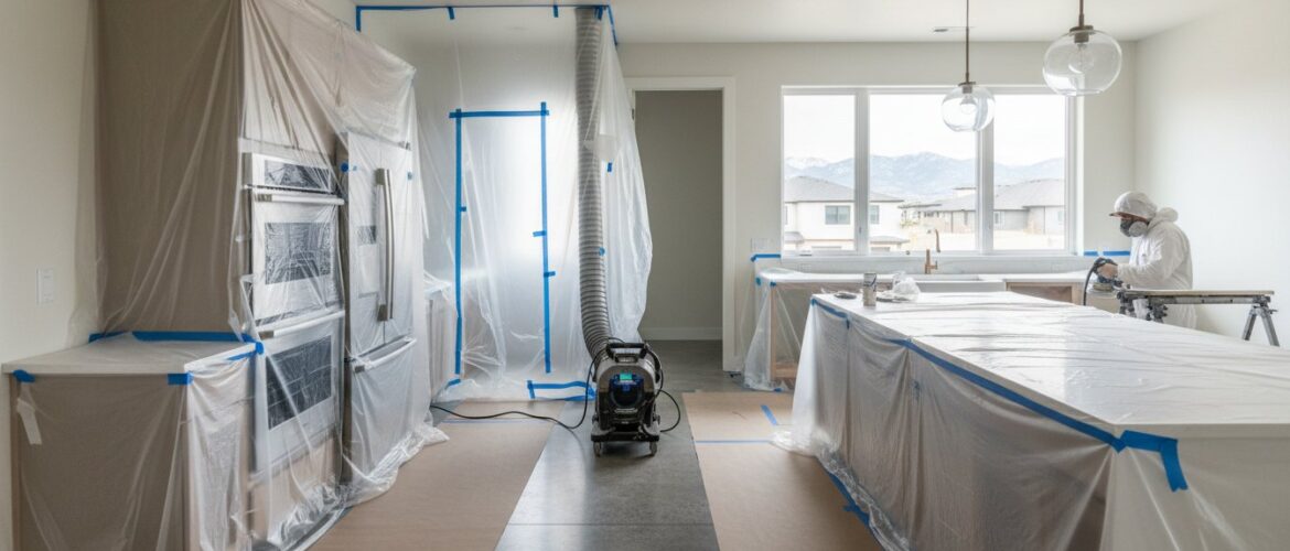 Cabinet Painting Health and Safety: Protecting Your Denver Home and Family