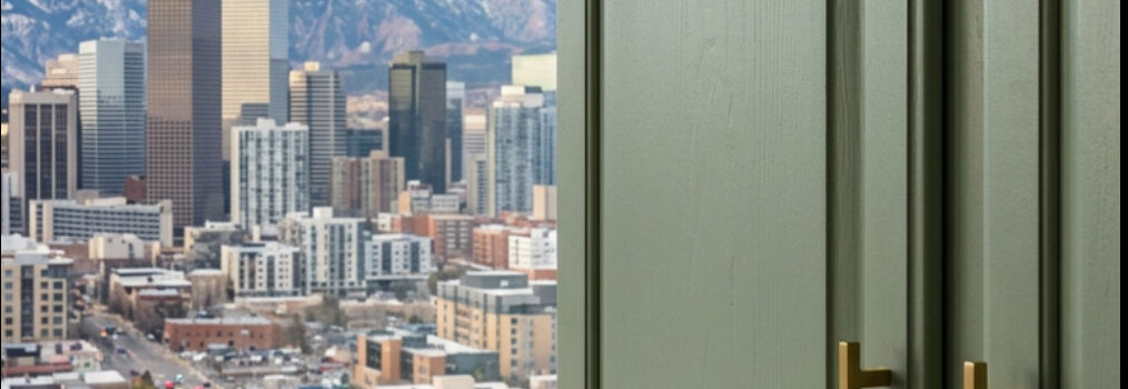 Factory finish cabinet painting for Denver Colorado kitchens