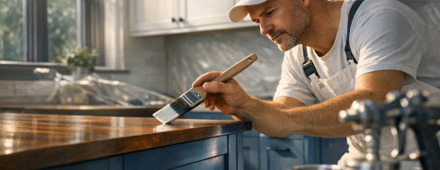 Cabinet painting services in the Denver Metro areas