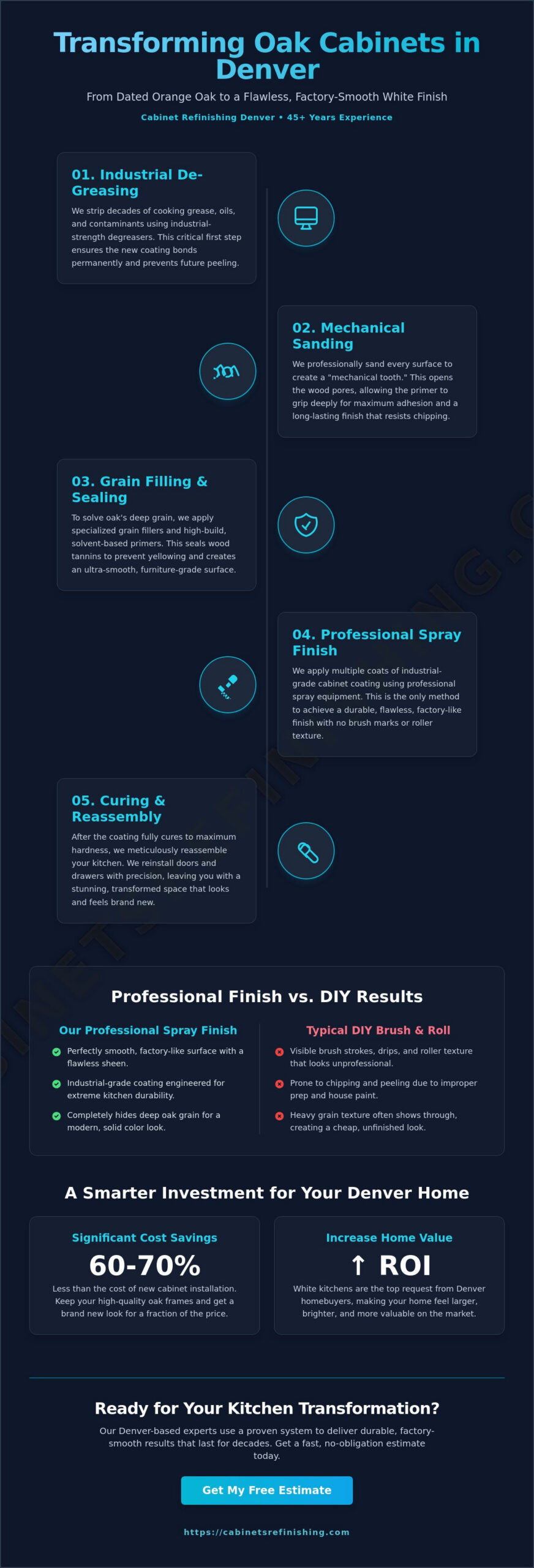 Painting Oak Cabinets White: The Professional Before and After Transformation Guide