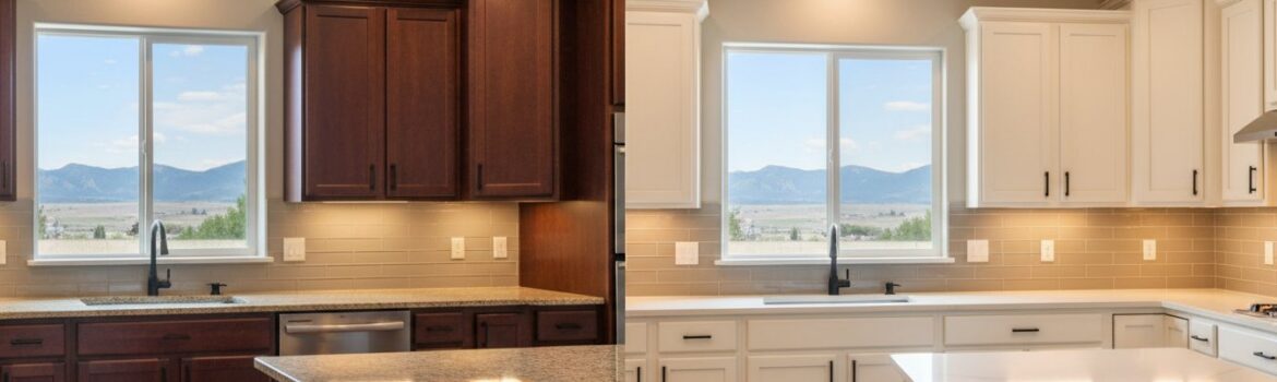 Professional Cabinet Painters vs. Handyman: Making the Right Choice for Your Denver Kitchen