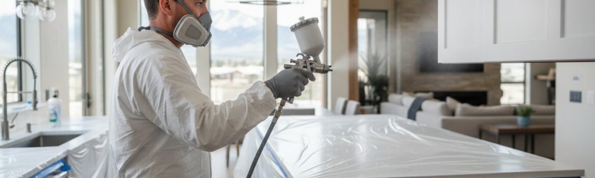 Professional Cabinet Painting Equipment: Achieving a Factory Finish in Denver