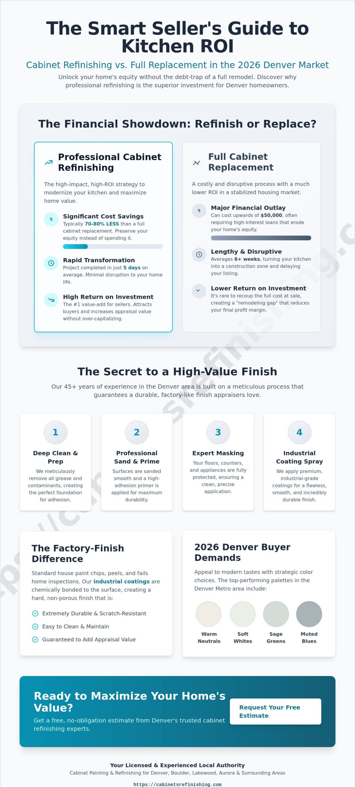 The Real ROI of Cabinet Painting in Denver: A 2026 Homeowner’s Guide