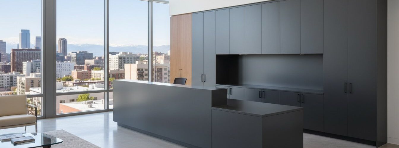 Professional Office Cabinet Refinishing Services in Denver: The High-Durability Solution