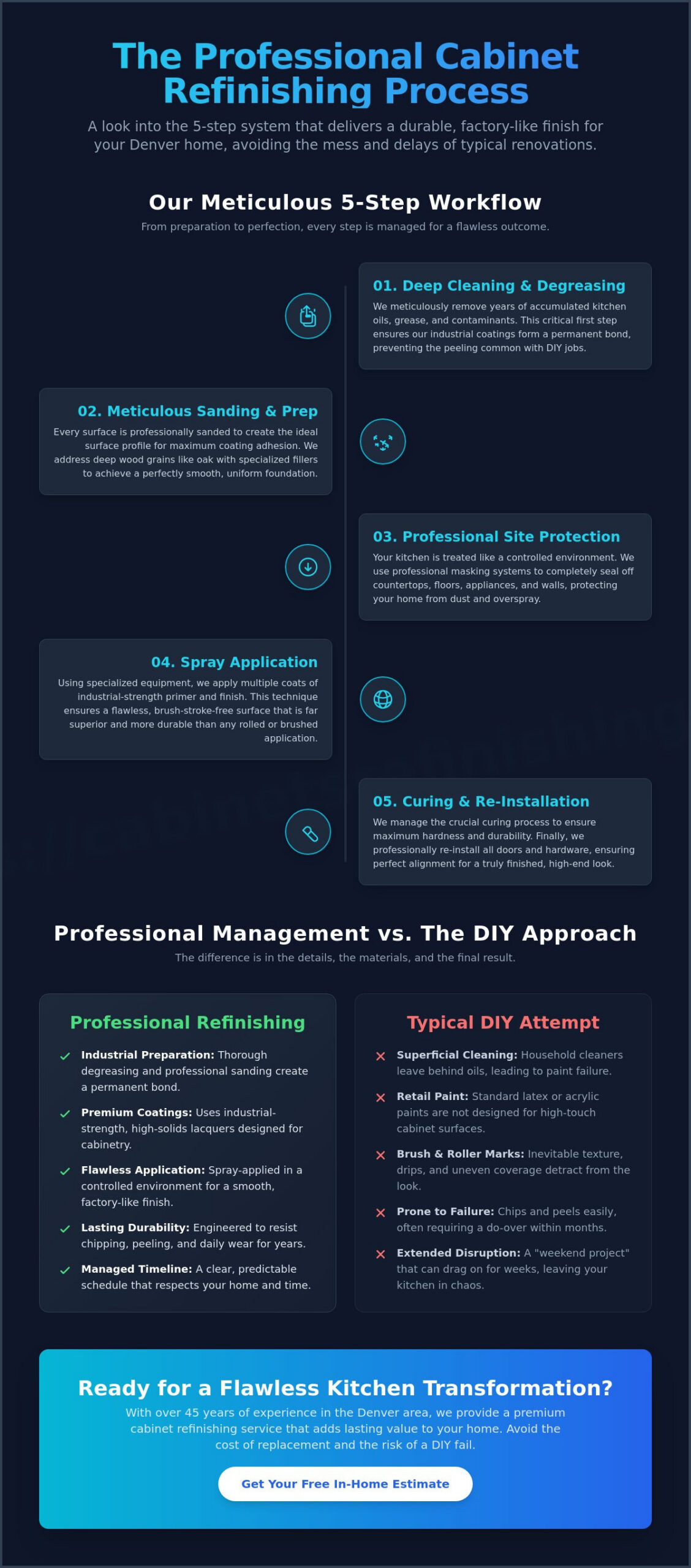 Cabinet Painting Project Management: A Professional Guide for Denver Homeowners