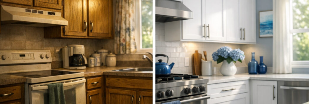 cabinet refinishing company with spray finish expertise