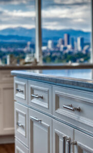 Professional cabinetry with a factory finish
