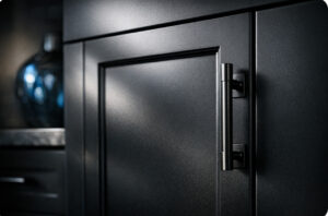 Cabinet Painting and Refinishing with a factory finish
