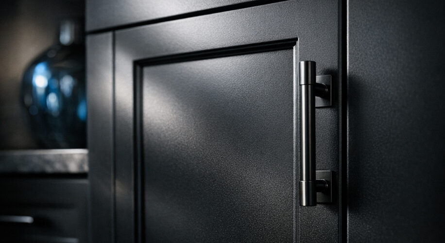 Cabinet Painting and Refinishing with a factory finish