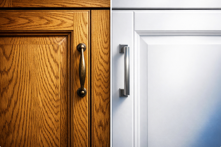 Before and after. We guarantee a factory finish.