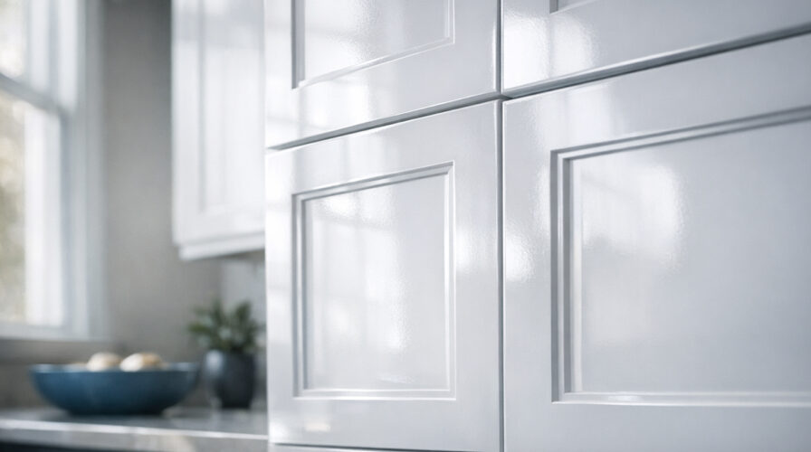 Factory finish cabinet painting, refinishing Denver Colorado
