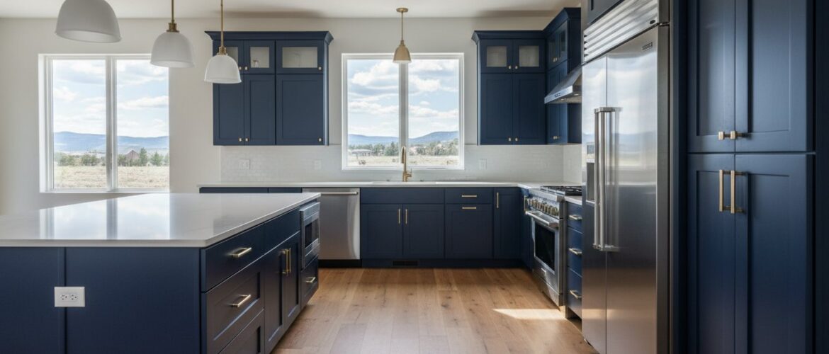 Painting Kitchen Cabinets Navy Blue: The Denver Homeowner’s Guide to a High-End Finish