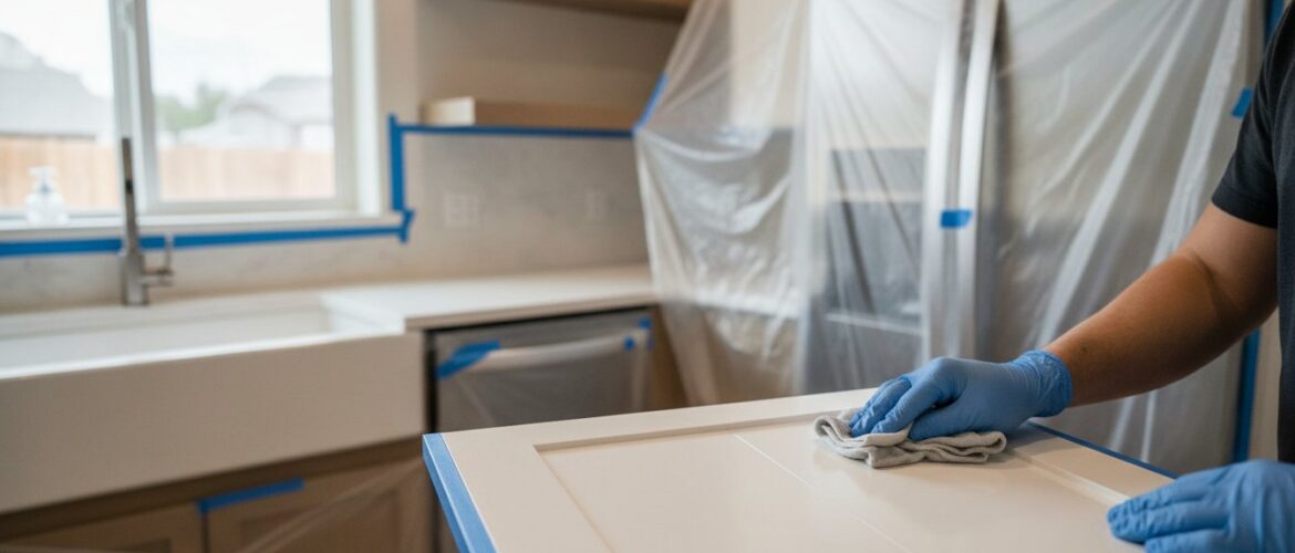 Removing Grease From Cabinets Before Painting: The Key to a Factory Finish