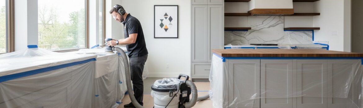 Dustless Cabinet Sanding and Refinishing: The Ultimate Guide