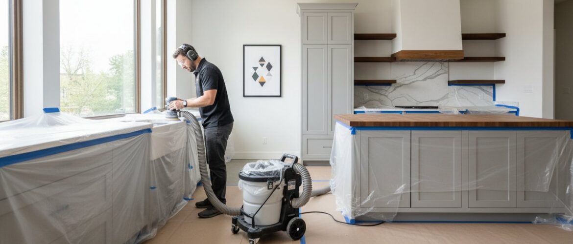 Dustless Cabinet Sanding and Refinishing: The Ultimate Guide