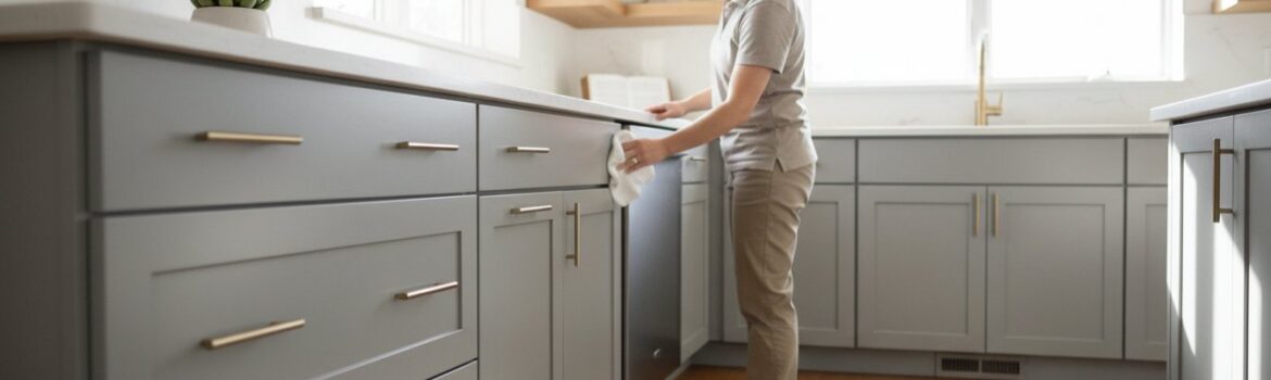 How to Clean Painted Kitchen Cabinets: A Professional's Guide