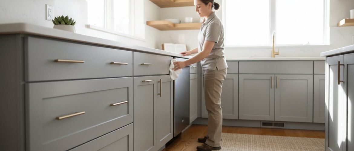How to Clean Painted Kitchen Cabinets: A Professional's Guide