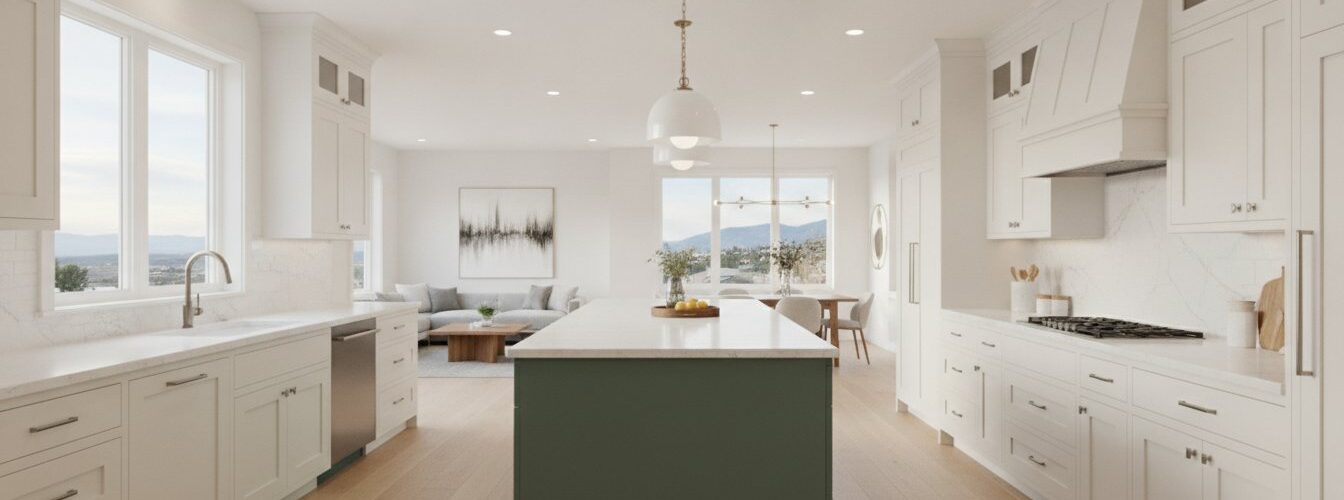 Cabinet Painting for Open Concept Kitchens: A Denver Homeowner’s Design Guide