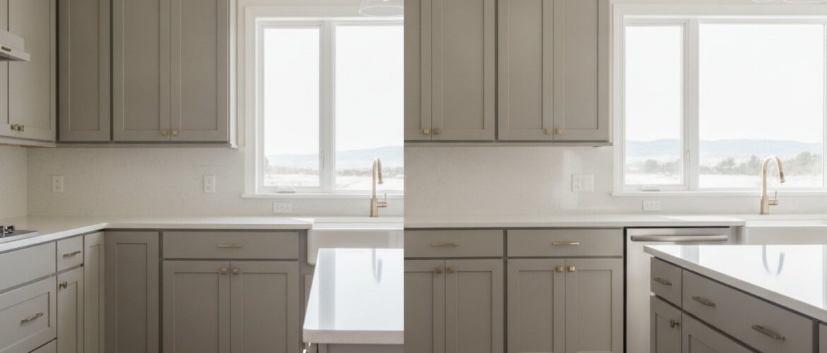 Satin vs. Semi-Gloss Cabinet Paint: Which Finish is Best for Your Denver Kitchen?