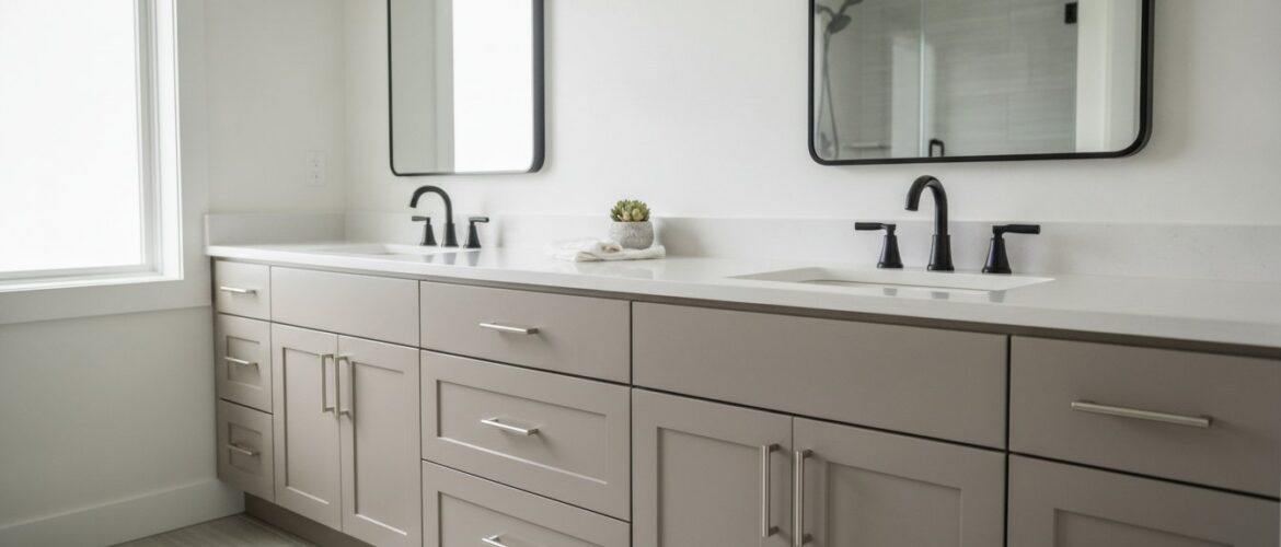 Professional Painting of Bathroom Vanities in Denver: A Factory-Finish Guide