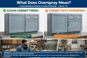 what does overspray mean