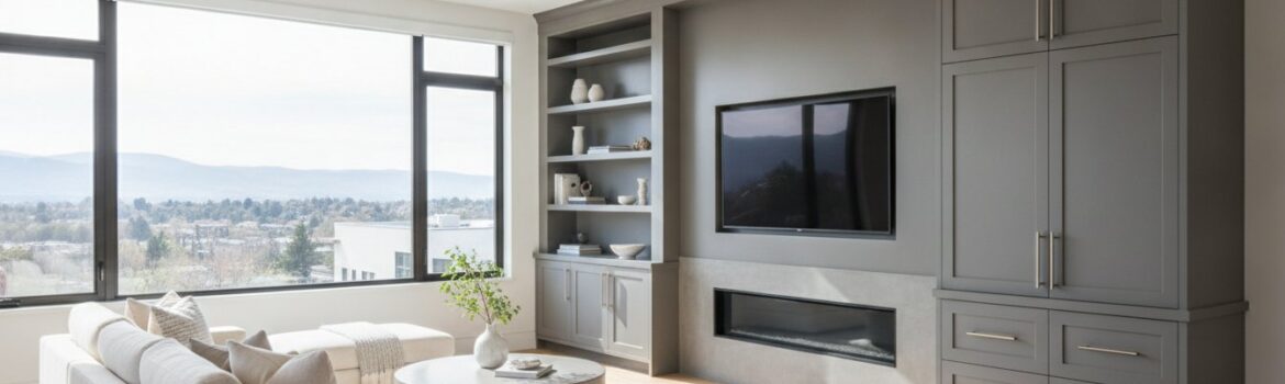 Custom Cabinet Painting Denver: 2026 Built-in & Entertainment Center Guide