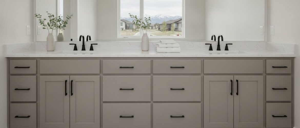 Professional Bathroom Vanity Refinishing in Aurora: A Factory Finish Without the Remodel