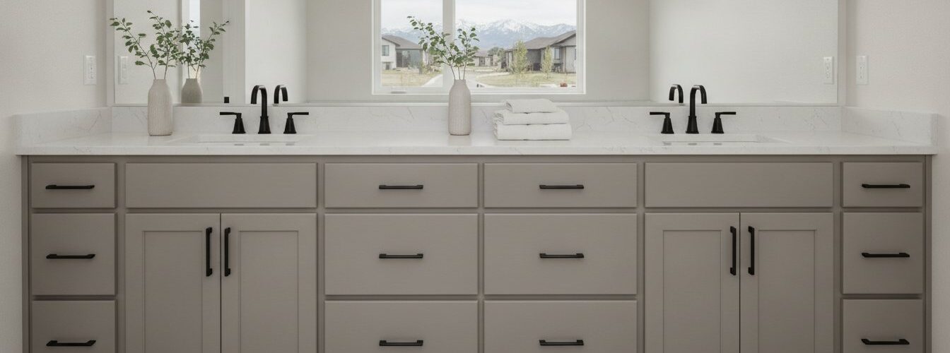 Professional Bathroom Vanity Refinishing in Aurora: A Factory Finish Without the Remodel