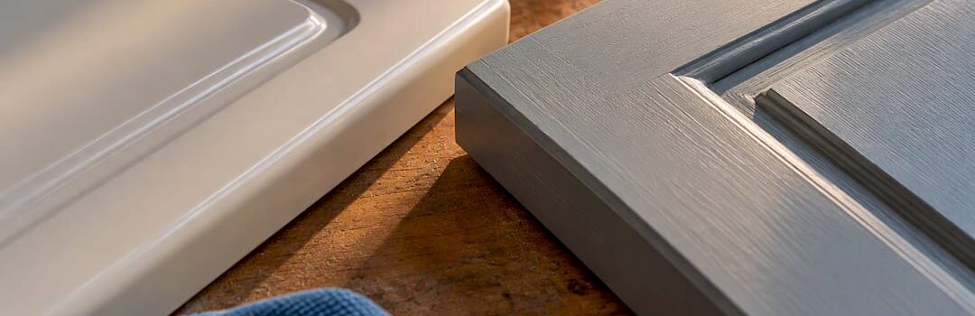 Thermofoil and painted cabinet finish comparison
